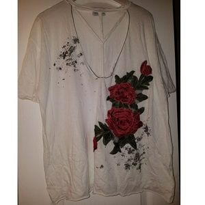 FashionNova Sexy Over-Sized Shirt